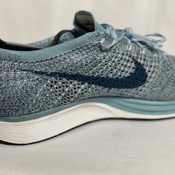 *RARE FIND* SIZE 12 - NIKE FLYKNIT RACER "BLUEBERRY" 2017 *ORIGINAL RELEASE* - Picture 11 of 16
